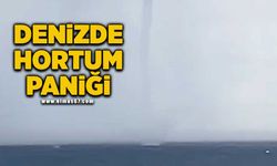 Denizde hortum paniği