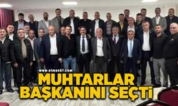 İki adayın yarıştığı seçimde muhtarlar başkanını seçti