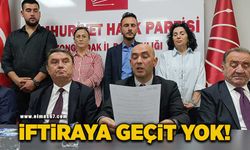 CHP’den açıklama: İftiraya geçit yok!