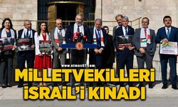 Milletvekilleri TBMM'de İsrail'i kınadı