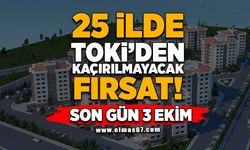 25 ilde TOKİ'den kaçırılmayacak fırsat! 3 Ekim son