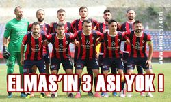 Zonguldakspor’un 3 as futbolcusu yok!