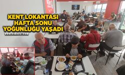 Kent Lokantası, hafta sonu yoğunluğu yaşadı