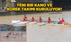 Yeni bir kano ve kürek takımı kuruluyor!