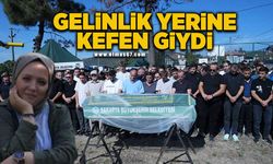 1 ay sonra evlenecekti: Gelinlik yerine kefen giydi