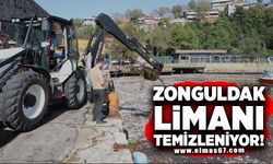 Zonguldak Limanı Temizleniyor