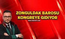 Zonguldak Barosu kongreye gidiyor