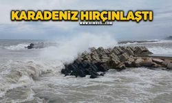 Karadeniz hırçınlaştı dalga boyu 3 metreyi aştı