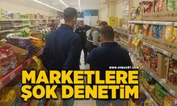 Ticaret İl Müdürlüğü ekiplerinden marketlere şok denetim