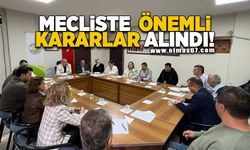 Mecliste önemli kararlar alındı