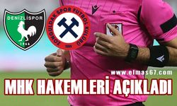 MHK Denizlipor-Zonguldakspor maçının triosunu açıkladı