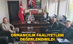 Ormancılık faaliyetleri değerlendirildi