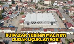 Bu pazar yerinin maliyeti dudak uçuklatıyor!