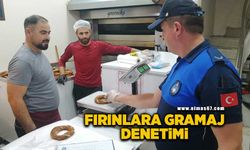 Simit fırınlarına gramaj ve hijyen denetimi