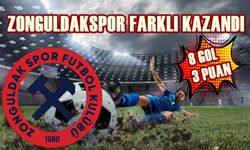 Zonguldakspor farklı kazandı 3 puanı cebine koydu