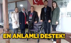 Kadınlardan en anlamlı destek!