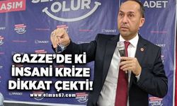 Gazze'deki İnsani Krize Dikkat Çekti