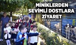 MİNİKLERDEN SEVİMLİ DOSTLARA ZİYARET