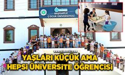 Yaşları küçük ama hepsi üniversite öğrencisi