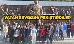 Öğrenciler vatan sevgisini pekiştirdiler