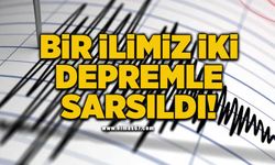 Çifte deprem korkusu yaşandı!