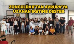 Zonguldak'tan Avrupa'ya uzanan eğitime destek