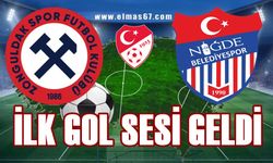 Zonguldarkspor-Niğde Belediye maçında ilk gol sesi geldi