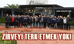 Zirveyi terk etmek yok: Moral-motivasyon üst düzeyde!