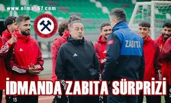 Zonguldakspor idmanında zabıta sürprizi!