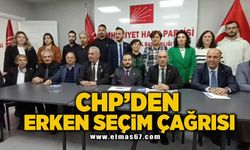 CHP’DEN ERKEN SEÇİM ÇAĞRISI