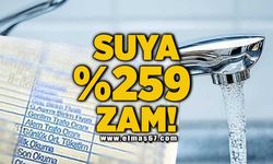 Suya %259 zam!