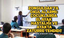 Zonguldak’ta Okul Alarmı: Çocuklarda El Ayak Hastalığı ve Ayakta Zatürre Tehdidi!