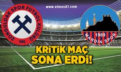 Kritik maç sona erdi!