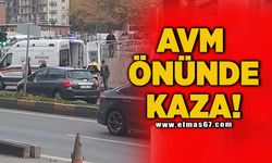 AVM önünde kaza!