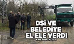 DSİ ve belediye el ele verdi!