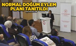 Normal Doğum Eylem Planı tanıtıldı