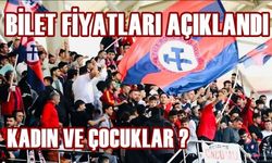 Bilet fiyatları açıklandı: Kadın ve çocuklar ücret ödeyecek mi?