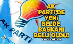 Ak Parti'de yeni belde başkanı belli oldu!