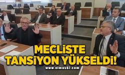 MECLİSTE TANSİYON YÜKSELDİ!