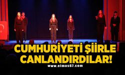 CUMHURİYETİ ŞİİRLE CANLANDIRDILAR!