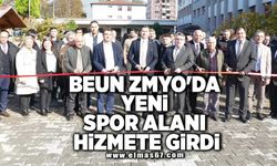 BEUN ZMYO'DA YENİ SPOR ALANI HİZMETE GİRDİ