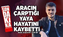 Aracın çarptığı yaya hayatını kaybetti