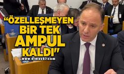 "Özelleşmeyen bir tek ampul kaldı"