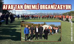 AFAD'tan önemli ve büyük organizasyon