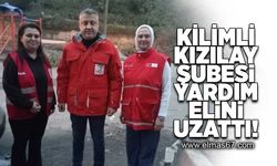 Kilimli Kızılay Şubesi yardım elini uzattı!