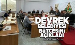 Devrek Belediyesi bütçesini açıkladı!