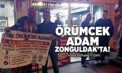 Örümcek adam Zonguldak'ta!