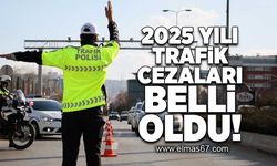 2025 yılı trafik cezaları belli oldu!