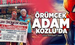 Örümcek adam Kozlu'da