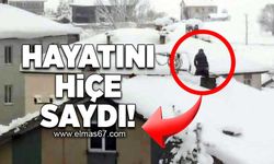 Hayatını hiçe saydı!